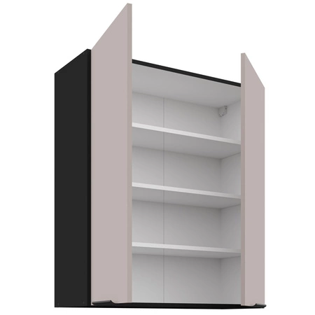 Kuchyňská nástěnná skříňka Tarraco 80 G-90 2F kovové hrany úchytek skříňky odolné proti vlhkosti a poškození