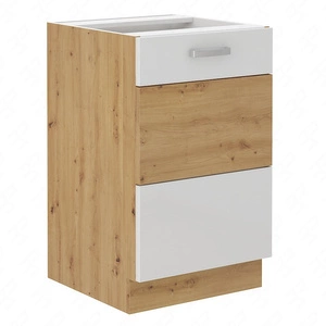 Kuchyňská skříňka pod dřezem Alpine 50 ZL 1F BB odolná proti páře, rozlitým tekutinám a teplu