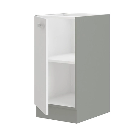 Kuchyňská skříňka s poličkou Bianka 40 D 1F BB skříňka odolná páře vysoké teplotě a rozlité tekutině