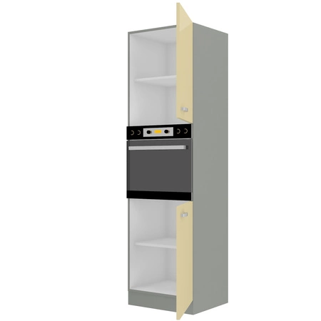 Sloupek vestavěný do trouby Karmen 60 DP-210 2F skříňka se zásuvkami odolnými proti páře vysokým teplotám a rozlitým tekutinám