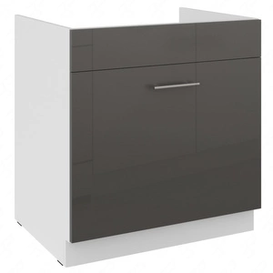 Kuchyňská dřezová skříňka se zásuvkou Milo 80 ZL 1S BB skříňka odolná proti páře, rozlití a teplu