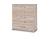 Nábytková sestava Maximus světlý dub sonoma ideální do dětského pokoje nebo pokoje pro mladé v módním stylu