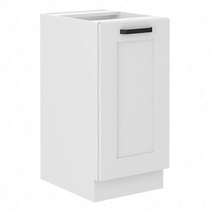 Podlahová kuchyňská skříňka s policí Livio 40 D 1F BB skříňka odolná vůči páře, teplu a rozlitým tekutinám