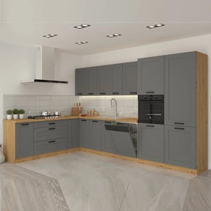 Rohová sestava kuchyňského nábytku Asti 210x350 cm ideální pro interiéry v klasickém i moderním stylu