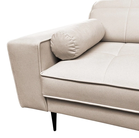 Rohová pohovka Samos mint pravý roh moderní design jednoduchý a stylový design, který se hodí do každého interiéru nastavitelné opěrky hlavy