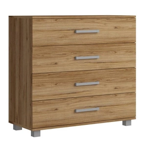 Komoda Maximus 90 cm dub catania modernistický design komoda zásuvky na válečkových pojezdech