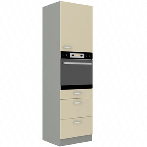 Kuchyňský stojan na vestavnou troubu Karmen 60 DPS-210 3S 1F skříň se zásuvkami odolnými vůči páře a vysoké teplotě