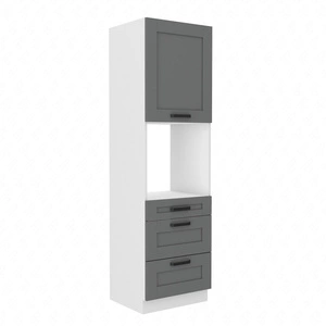 Avola 60 DPS-210 3S 1F kuchyňská skříňka se zásuvkami pro instalaci trouby odolná proti páře, rozlití a teplu