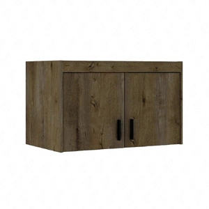 Šatní nástavec Rene 90 cm dub lefkas funkční skříň zvětšuje úložný prostor pro boty, oblečení a doplňky