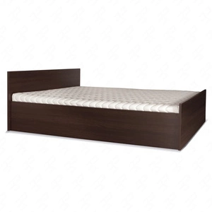 Postel Maximus 160x200 cm kaštan wenge funkční kus nábytku do ložnice nebo pokoje pro mládež