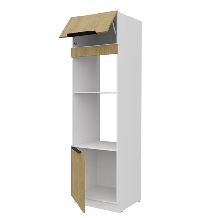 Cremona 60 DPM-210 2F vestavná skříňka na mikrovlnnou troubu a troubu, odolná vůči páře a teplu