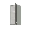 Závěsná kuchyňská skříňka Grey 30 G-72 1F skříňka odolná vůči páře vysoké teplotě a rozlité tekutině