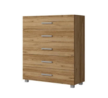 Komoda Maximus 100 cm dub catania modernistický design komoda zásuvky na válečkových pojezdech