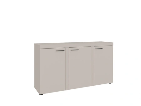 Komoda Rene 149 cm béžová písková jednoduchý design komoda do obývacího pokoje nebo ložnice minimalistický a univerzální design