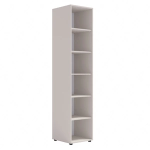 Knihovna Maxione 45 cm béžová funkční knihovna ideální do pokoje teenagera nebo kanceláře jednoduchý a univerzální design