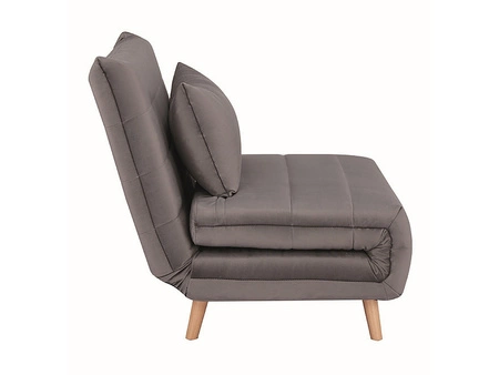 Polohovací křeslo Spike grey funkční a moderní pohodlí a zároveň relaxační bukové nohy