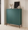 Komoda Lovro 104 cm pastelově zelená Moderní design potěší milovníky osobitých interiérů