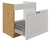 Kuchyňská dřezová skříňka se zásuvkou Scandi 80 ZL 1S BB skříňka odolná vůči páře, teplu a rozlitým tekutinám