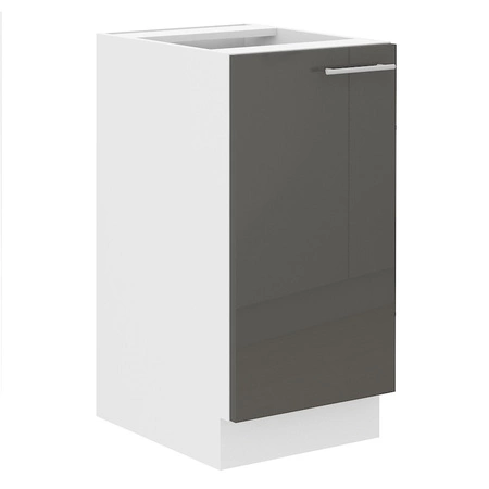 Sada kuchyňského nábytku Milo 260 cm lesklá čela unikátní design skříněk se hodí do interiéru každé kuchyně