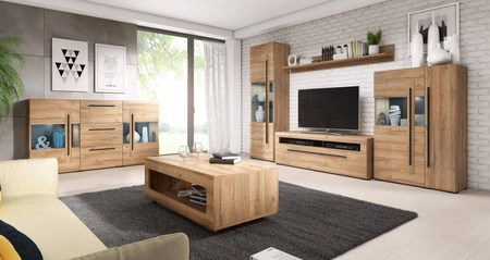 Szafka RTV Tulsa 140 cm nowoczesny design i praktyczne rozwiązanie idealna do wnętrz w stylu nowoczesnym i klasycznym