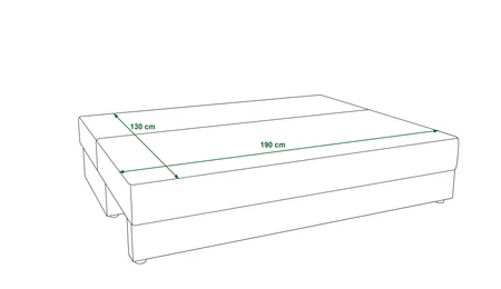 Fogu rozkládací pohovka medová jednoduchá forma pohovky v moderním designu manšestrové čalounění látkové nádoby na lůžkoviny