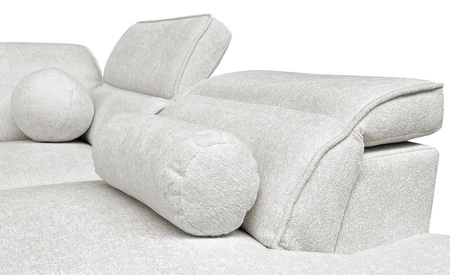 Rohová sedací souprava s funkcí spaní Viano VI šedomodrá levé provedení rohová sedací souprava pro moderní uspořádání dva kontejnery na lůžkoviny