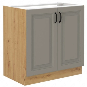 Skříňka pod umyvadlo Delos 80 ZL 2F BB skříň odolná proti páře vysoké teplotě a rozlité kapalině