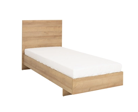 Postel Noma 90x200 cm dub riviera v moderním stylu ideální do pokoje pro mladé nebo malé ložnice