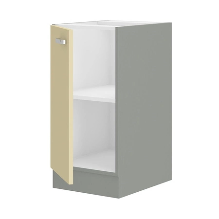 Stojací kuchyňská skříňka s policí Karmen 40 D 1F BB skříň odolná proti páře vysoké teplotě a rozlité kapalině