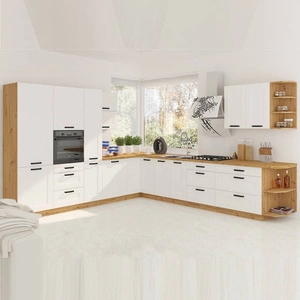 Kuchyňská rohová sestava nábytku Luis 310x340 cm ideální pro interiéry v klasickém i moderním stylu