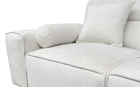 Rohová sedací souprava s funkcí spaní Viano XI patina pravý roh moderní a stylová s nastavitelnými opěrkami hlavy dekorativní polštáře