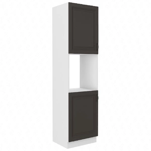 Kuchyňský příspěvek Silver 60 DP-210 2F vestavná skříň trouby odolná proti páře vysoké teplotě a rozlitým tekutinám