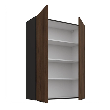 Kuchyňská nástěnná skříňka Brianza 80 G-108 2F kovové hrany úchytek skříňky odolné proti vlhkosti a poškození