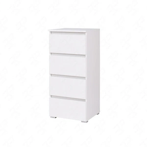 Komoda Simple 45 cm bílá funkční nábytek do obývacího pokoje nebo kanceláře pro mládež
