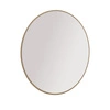 Závěsné zrcadlo Ovalio 100 cm dub cremona funkční kulaté zrcadlo ideální doplněk toaletního stolku předsíně a ložnice