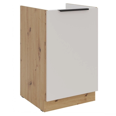 Sada kuchyňského nábytku Soela 330 cm elegantní kuchyňské skříňky v jemných a přírodních barvách úchyty s kovovými hranami