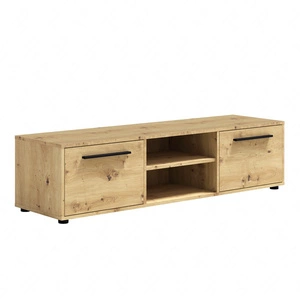 RTV skříňka Maxione 150 cm dub řemeslně jednoduchá konstrukce TV skříňka s policí minimalistický a univerzální design
