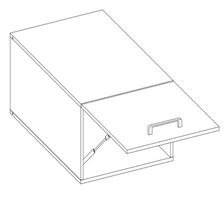 Rohová sestava kuchyňského nábytku Vento 330x340 cm ideální pro interiéry v klasickém i moderním stylu