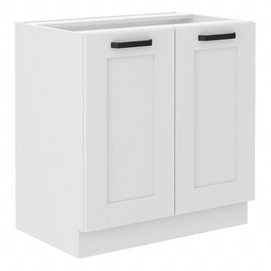 Podlahová kuchyňská skříňka s policí Livio 80 D 2F BB skříňka odolná proti páře, teplu a rozlitým tekutinám