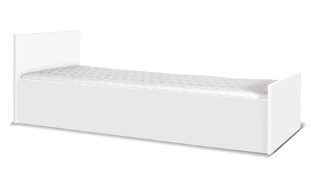 Nábytková sestava Maximus v bílé barvě ideální do dětského pokoje nebo pokoje pro mladé v módním stylu