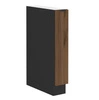 Kuchyňská skříňka Cargo Brianza 15 D CARGO BB s kovovou hranou úchytky Skříňka odolná proti vlhkosti a poškození
