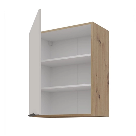 Sada kuchyňského nábytku Soela 330 cm elegantní kuchyňské skříňky v jemných a přírodních barvách úchyty s kovovými hranami