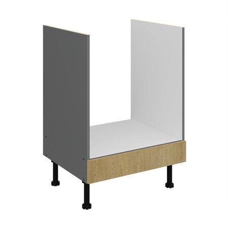 Sada kuchyňského nábytku Corsico 260 cm elegantní kuchyňské skříňky v moderních a přírodních barvách úchyty s kovovými hranami