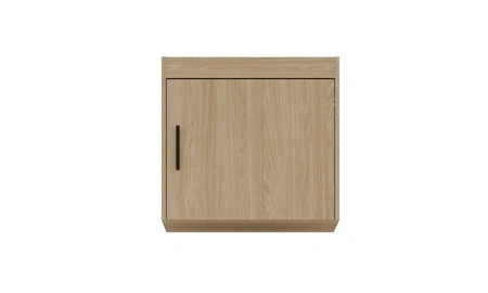 Nástavec na šatní skříň Rene 60 cm, olejovaný dub Funkční šatní skříň zvětšuje úložný prostor pro oblečení, boty a doplňky