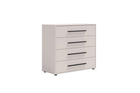 Komoda Maxione 99 cm béžová minimalistický design klasický tvar ideální komoda do obývacího pokoje nebo obýváku
