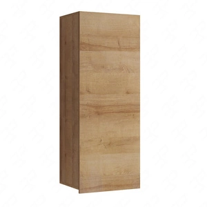 Nástěnná skříňka Apulia 45 cm dub zlatý minimalistický design stylová vitrína do obývacího pokoje jednoduchý design, který se hodí do každého interiéru