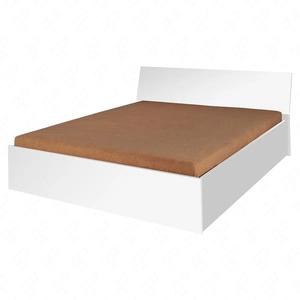 Postel Penelope 140x200 cm s kontejnerem na lůžkoviny bílá funkční kus nábytku do ložnice nebo pokoje pro mládež