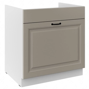 Kuchyňská dřezová skříňka se zásuvkou Kastos 80 ZL 1S BB skříňka odolná vůči páře, teplu a rozlitým tekutinám