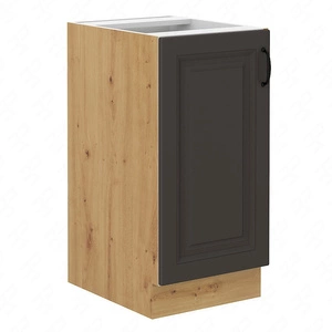 Stojací kuchyňská skříňka s policí Style 40 D 1F BB skříň odolná proti páře vysoké teplotě a rozlité kapalině