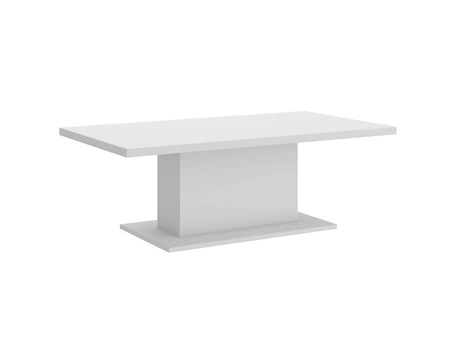 Konferenční stolek Andover bílý moderní designový nábytek s deskou odolnou proti polití